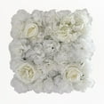 thumbnail image 2 of Artificial Flower Wall Backdrop 1.15ft X 1.15ft Silk Rose Floral Wall Panel Ideal for Wedding Celebrations, Festive Party Backdrops, and Elegant Home Decor, 2 of 5