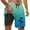 a-Light Blue, variant on Men's Swim Trunks Solid Boardshorts for Men Light Upf Swimwear Mens Swim Trunks Summer Beach Comfy Swimwear
