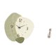 thumbnail image 5 of Reloj De Pared «Amantes Susurrantes», Decoración Artística Para Cocina, Oficina, Casa De Campo Y Estantería. Regalo Ideal Para Aniversario. Escultura Ornamental., 5 of 8