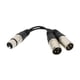 thumbnail image 1 of XLR y Adaptador XLR a XLR Adaptador Cable Distribuidor para Micrófonos, 1 of 7