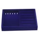 thumbnail image 3 of 3 Piezas de Pendientes Collar Caja Joyería Bandeja Anillos Soporte Almacenamiento, 3 of 9