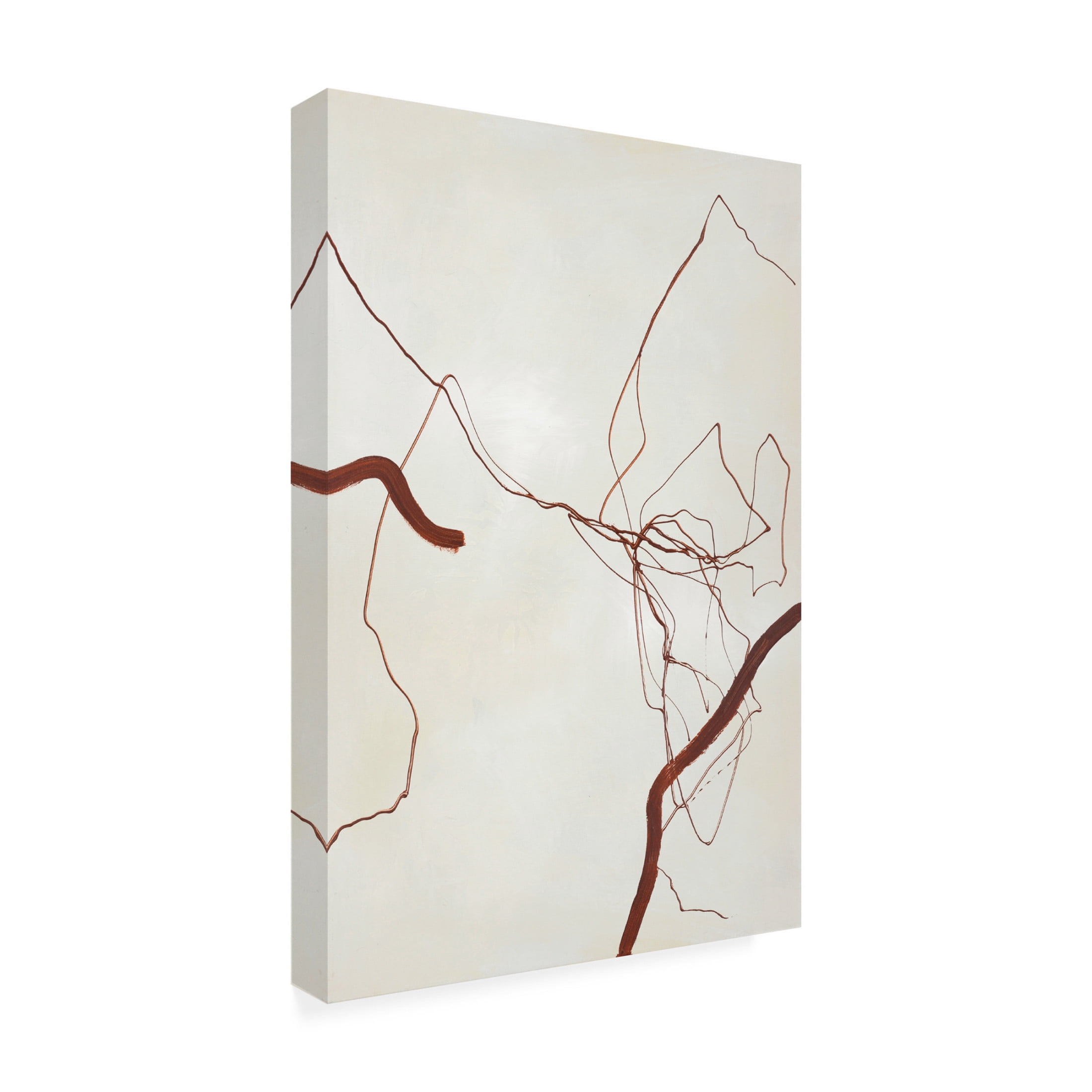 Canvas Wall Art - Design Fabrikken 'New Level' Wall Art for Living Room, Bedroom, or Office Décor by Trademark Fine Art - 16 x 24 Inches