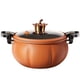 thumbnail image 2 of Olla de calabaza para el hogar, olla de sopa de micropresión de gran capacidad, olla esmaltada de alto valor de color, olla de cocción a micropresión multifuncional, 2 of 6