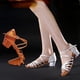 thumbnail image 4 of XIHAHA, venta al por mayor, zapatos de baile latino para mujer, suelas de gamuza, zapatos de baile de salón Tango Indood, tacones cubanos, zapatos de baile de tacón alto para fiesta, 4 of 5