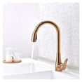 thumbnail image 3 of Kitchen Faucets Single Handle Pull Out Kitchen Mixer Tap Single Hole Rotating Rose Gold Water Mixer Tap Mixer Tap ,Easy to Install, 3 of 6
