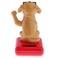 thumbnail image 4 of 2x Solar divertido sacudir la cabeza Animal escritorio hogar coche Interior salpicadero decoración Bobblehead muñeca juguetes baratija regalo Baoblaze none, 4 of 8
