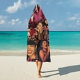 thumbnail image 4 of Selena Quintanilla Hooded Blanket Poncho, Wearable Hooded Blanket Cozy Soft Warm Plush Fleece Blanket for Adult Women Men, 4 of 7