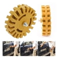 thumbnail image 4 of Decal Remover Eraser Wheel Adhesive Remover with Adapter 25cm Rubber Eraser Wheel for Drill Removes Car Decal Vinyl Tape Graphics Pinstripe Sticker Remover, 4 of 8