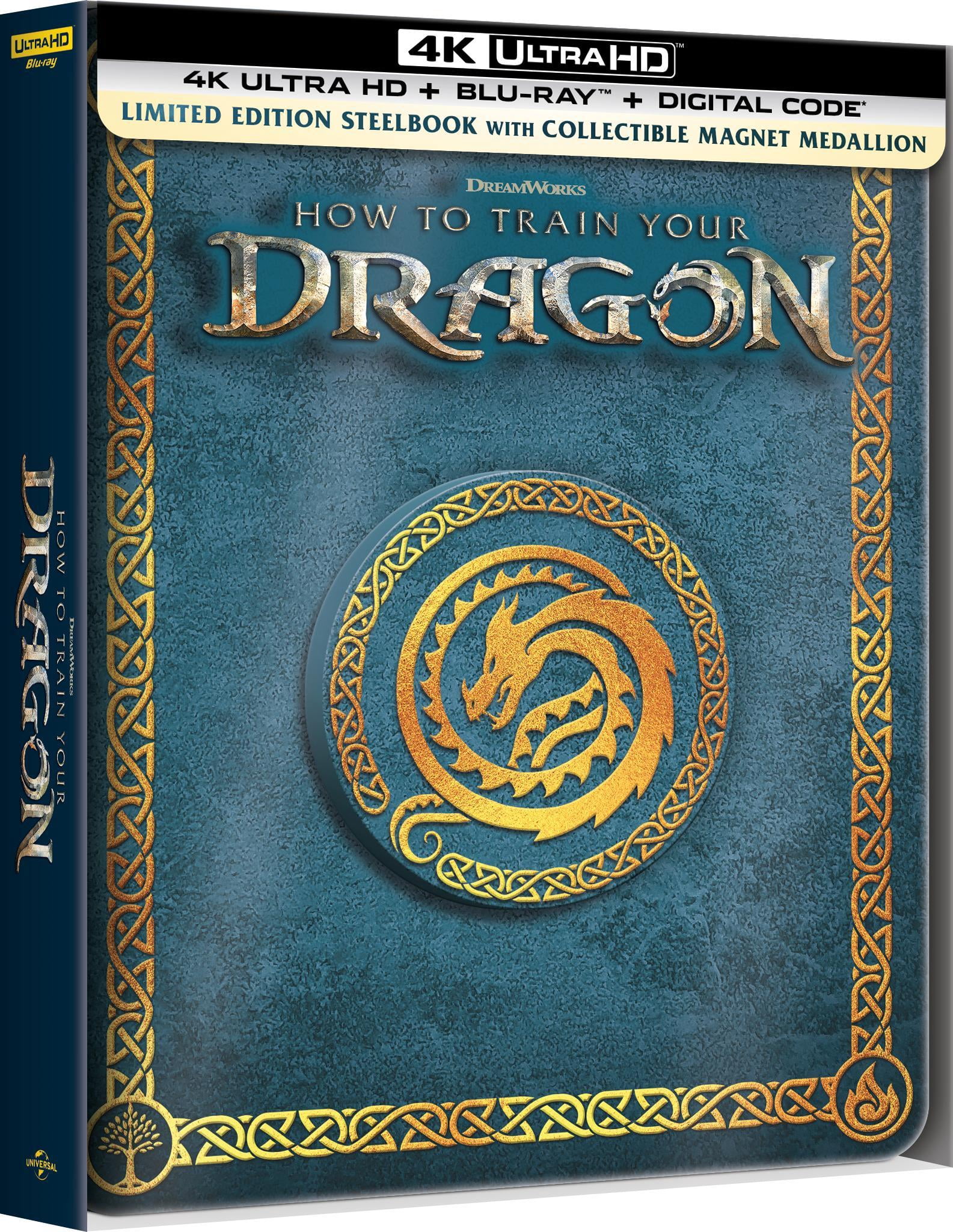 How To Train Your Dragon (2025) (Steelbook) (4K Ultra HD + Blu-ray + Digital Copy), Family, DreamWorks