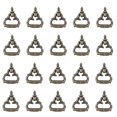 thumbnail image 2 of Antique Drawer Pull, Easy Installation Widely Used Mini Drawer Ring Pulls 20Pcs Vintage Style  For DIY, 2 of 8