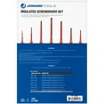 Jonard Tools® Insulated Screwdriver Set 7 pc Box