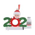 thumbnail image 1 of De Navidad 2021, Decoraciones De Vacunación Personalizadas, Artesanías De Resina, Regalo Para Amigos Y Familiares Monstrate HA040057-01, 1 of 6