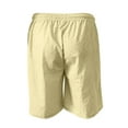 thumbnail image 6 of Aeguzox Shorts Men Tie Drawstring Solid Elastic Waist Sports Pocket Five-Quarter Shorts,Sizes S-5XL, 6 of 6