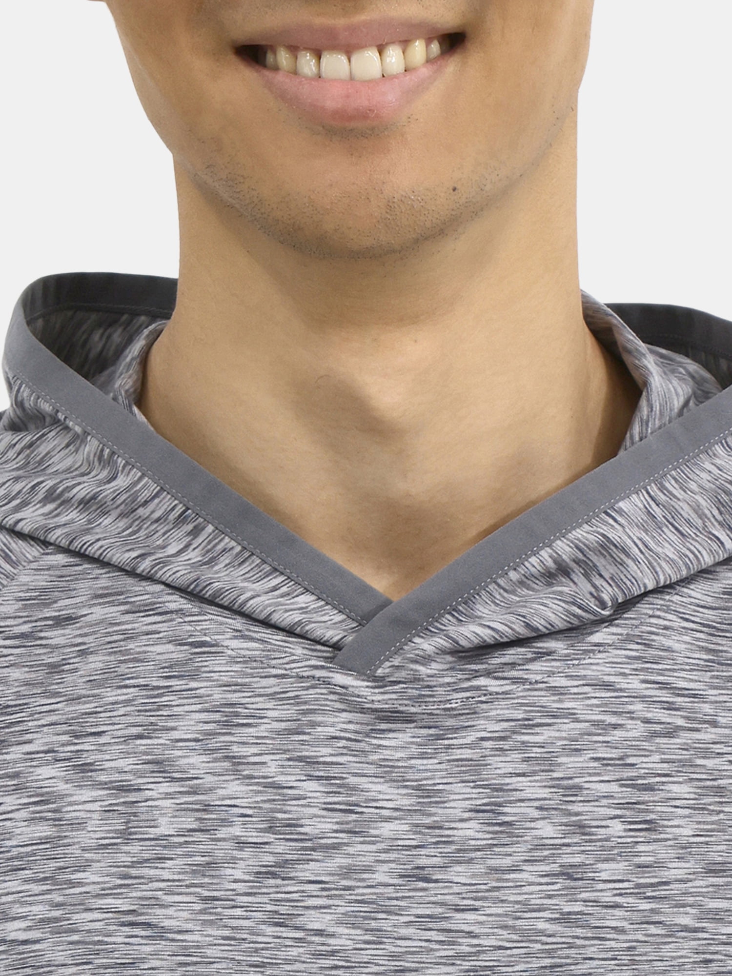 Athletic Works Men's & Big Men's Long Sleeve Space Dyed Hoodie, Sizes S-3XL