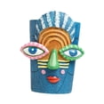 thumbnail image 4 of Mujer abstracta plantera de plantilla decoración del hogar multipropósito con ornamento de resina de agujero de drenaje para sala de estar ligero Tamaño S, 4 of 8