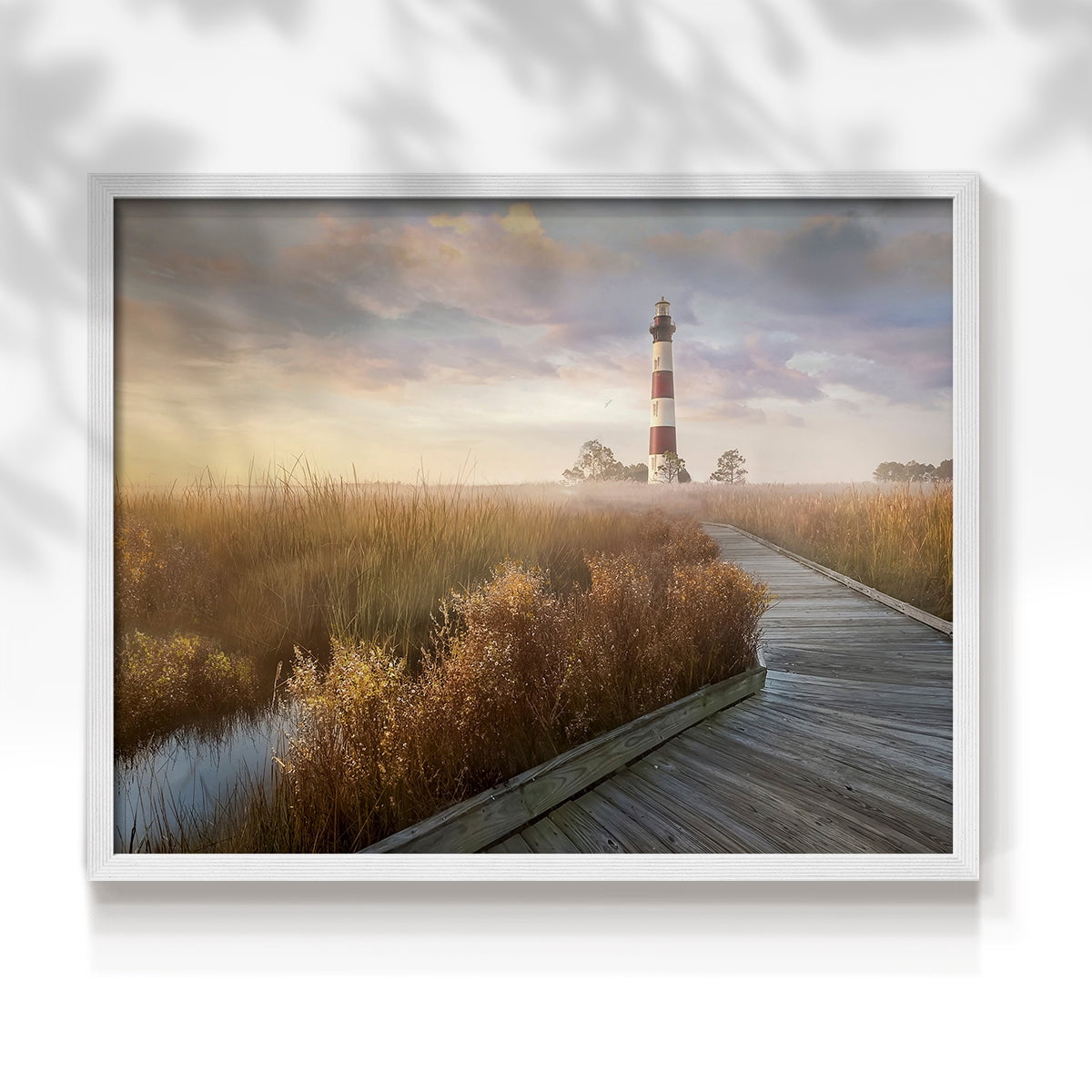 Private Path I by Mike Calascibetta - Restickable Framed Giclée Print