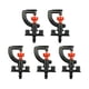 thumbnail image 2 of 10 piezas de riego por goteo Boquilla de rociador giratorio de 360 ​​grados Boquilla de suspensión tipo G Conexión de micro rociador negro, 2 of 5