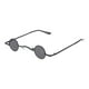 thumbnail image 1 of Gafas de sol punk con protección UV, redondas y montura metálica para hombre y mujer., 1 of 5