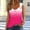 Hot Pink, variant on Womens Tank Tops Loose Fit Sevevn Women's Solid Color Camisole Sleeveless T-Shirt Loose Tank Top Basic Tank Tops For Women