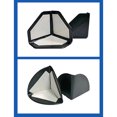 Adhesive-Backed Carton Corner Guards, 50 Plastic Three-Panel Protectors ...