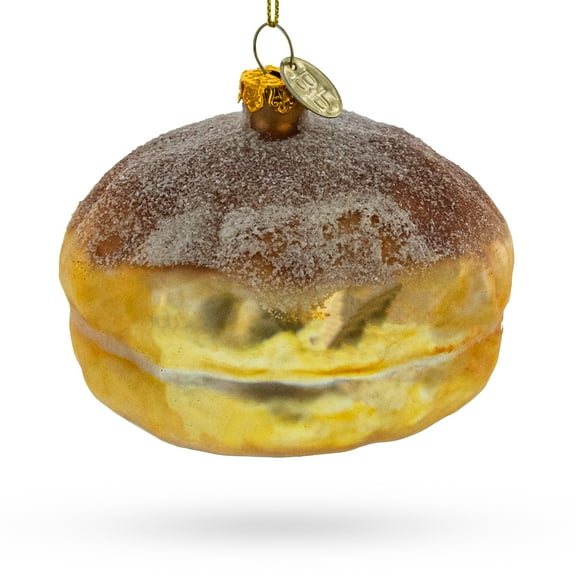 Bread Loaf Glass Christmas Ornament