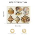 thumbnail image 3 of Orinice Vintage Sea Shell Beach Ocean Wall Art Prints by Ink Inc Unframed 20x16in, 3 of 6