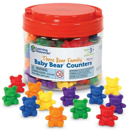 Learning Resources Baby Bear Counters  Toddler Toys Montessori, Ages 3 