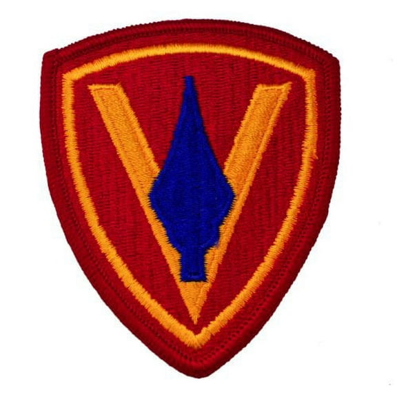 5th Marine Division United States Marine Corps Embroidered Shoulder Patch