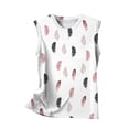 thumbnail image 4 of WZXFASHION Gilet Haut à Col Rond Imprimé Confortable et Décontracté pour Femmes Liquidation Débardeurs et Camisoles pour Femmes, 4 of 5