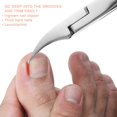 thumbnail image 4 of Nail Nipper, Professional Cuticle Nippers, Nail Trimmer Nail Cutter Ingrown Toenail Clipper Nail Care Pedicure Manicure Tool for Remove Hangnail Cuticle Dead Skin(01), 4 of 5