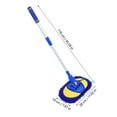 thumbnail image 2 of ColoMX Mop práctico de limpieza de automóviles Durable Coche Lavabo MOP Telescópico Coche Lavar MOP, 2 of 7