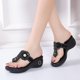 thumbnail image 5 of Amzcrzy Zapatos de mujer,Zapatos de mujer,Zapatillas de mujer, Sandalias de playa para mujer, de suela gruesa, informales, antideslizantes, de verano Sandalias Mujer Zapatillas De Casa, 5 of 9
