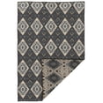 thumbnail image 1 of Linon Salonika Nousa Reversible Woven Wool 5'x8' Rug in Gray, 1 of 5