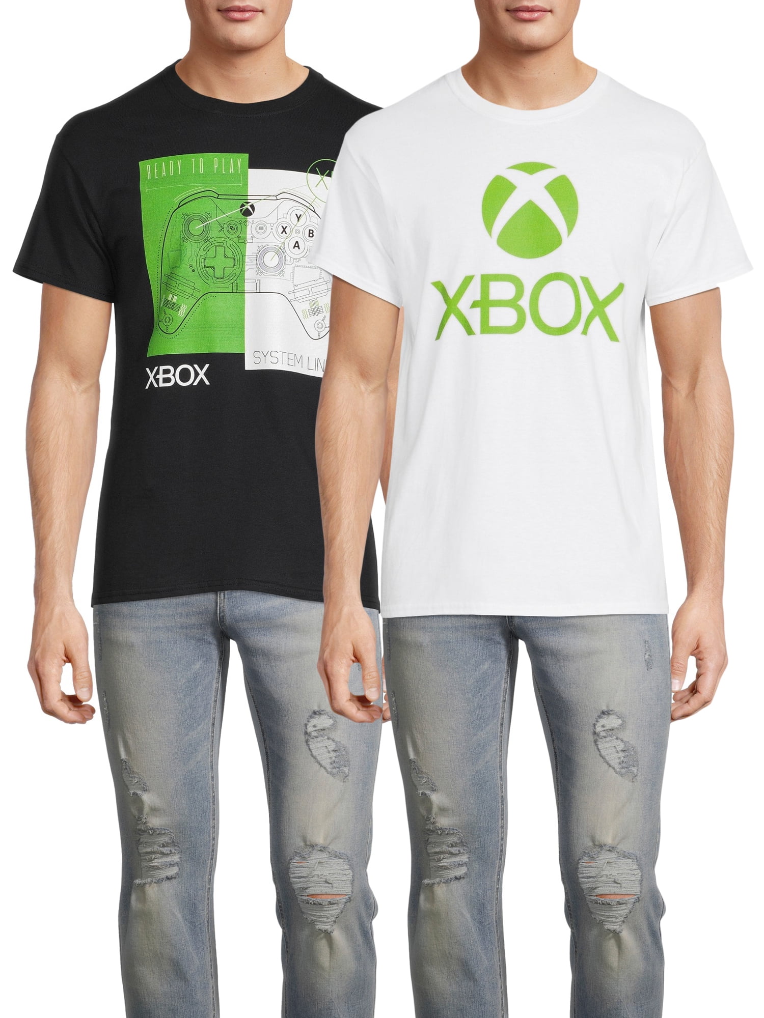 Xbox Men's & Big Men's Short Sleeve Graphic TShirts, 2Pack