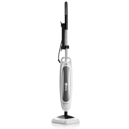 Reliable 3-in-1 Steam & Scrub with Replaceable Microfiber Pads & Carpet Glide, White,