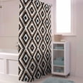 thumbnail image 3 of Shower Curtain Western Aztec Shower Curtains for Bathroom Decor Boho Abstract Geometric Brown Shower Curtain Sets with Hooks Waterproof Fabric Bath Curtain Standard 72" X 72", 3 of 4