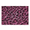 thumbnail image 1 of Teen Room Cutting Board, Vibrant Leopard Skin Pattern Fashion Modern Wild and Colors Display Print, Decorative Tempered Glass Cutting and Serving Board, Small Size, Magenta and Black, by Ambesonne, 1 of 1