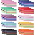 thumbnail image 1 of 30Pcs Bolsas de Malla con Cremallera, 10 Colores Bolsas de Archivo, Bolsa con Cierre Cremallera, Carpeta Plastico Impermeable, Bolsas de Documentos de Malla, para Oficinas Suministros, 1 of 5