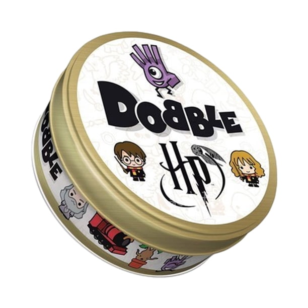 DQrwqpou Spot It Game Animal Fun Cards Con Caja Metal Juguete Educativo (Harry Potter)