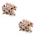 thumbnail image 1 of Bearachild 100 piezas Clips de de corazón Fotos Pinzas de ropa Mensaje Clavijas Boda Type1 NO1, 1 of 6