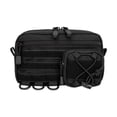 thumbnail image 1 of Almencla Waist Bag Adjustable Tool Storage Bag for Outdoor Activities Hunting Cycling Black, 1 of 8