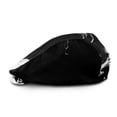 thumbnail image 2 of CHAQLIN Vintage Beret Hat for Golf Summer, Black White Smoke Pattern Polyester All-Season Newsboy Hat Light, 2 of 4