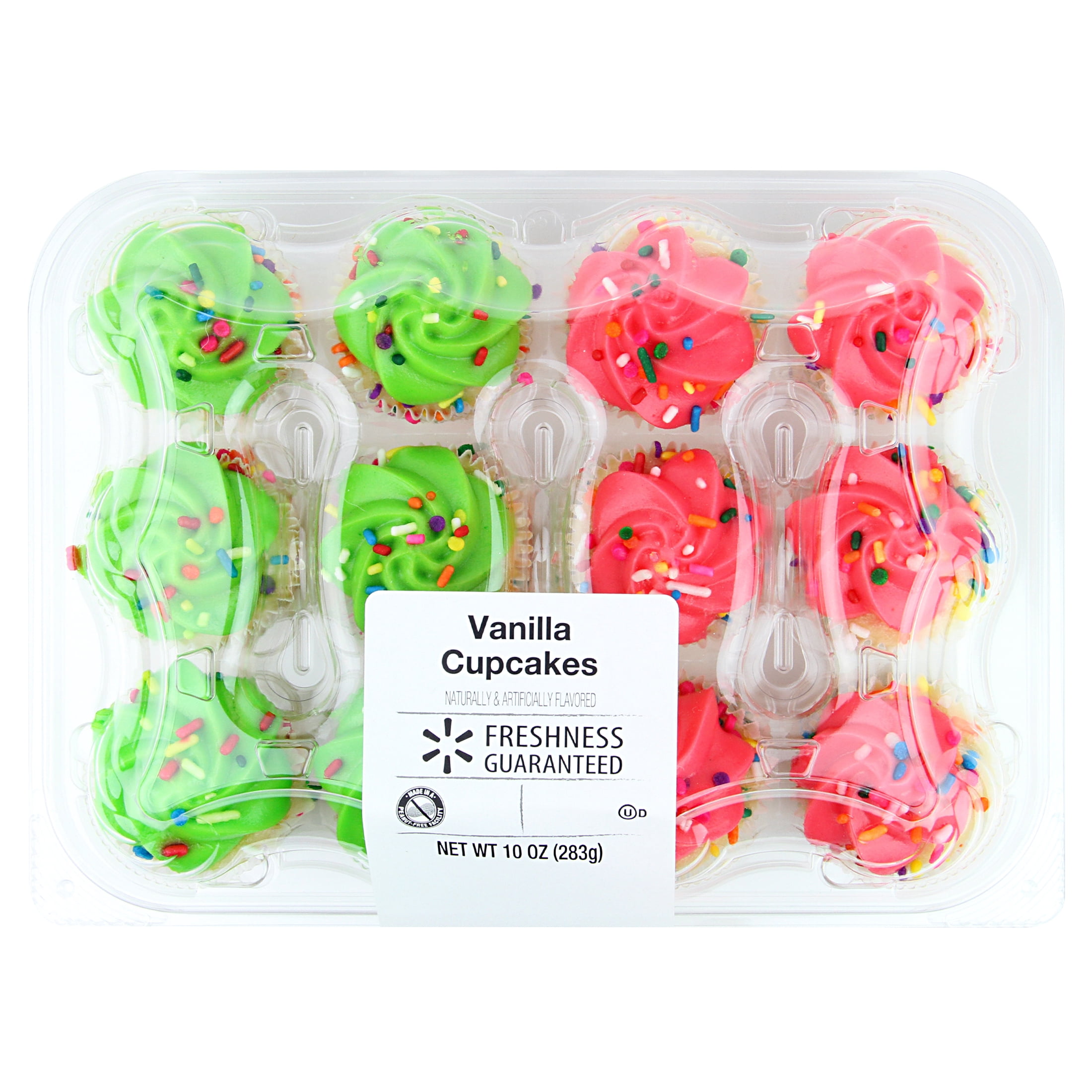 Freshness Guaranteed Vanilla Mini Cupcakes, 10 oz, 12 Count
