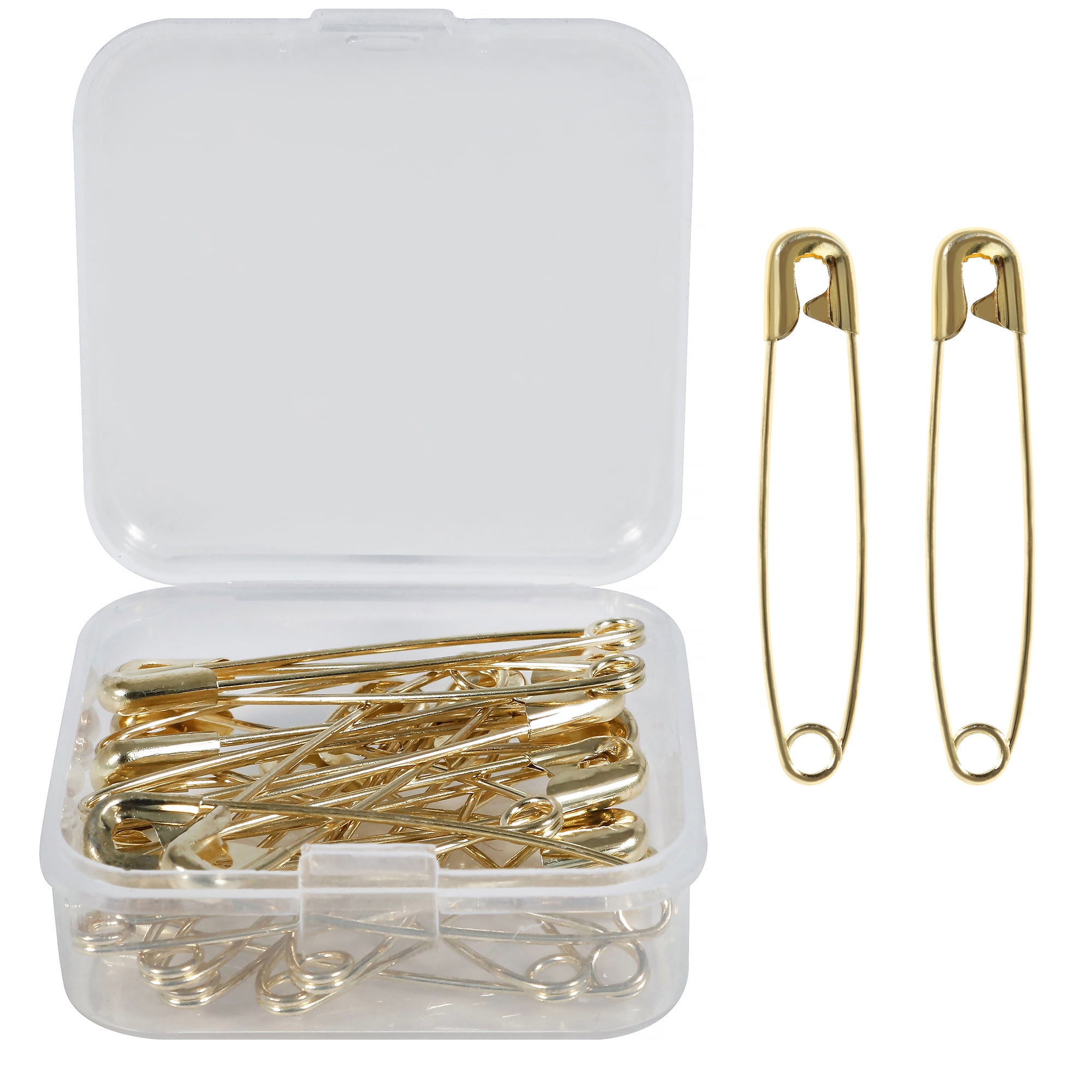 Hello Hobby Size 3 Gold Quilter's Brass Safety Pins (20 Count)