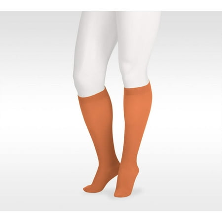 Juzo 2002 Soft Closed Toe Knee Highs w/Silicone Band Border - 30-40 mmHg Short 2002ADFFSB-PAR