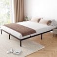 thumbnail image 4 of 10" Full Metal Bed Frame with Under Bed Storage, Heavy Duty Platform Bed with Steel Slats Support, Noise-Free Mattress Foundation, No Box Spring Needed, Easy Assembly, Black, 4 of 8