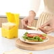 thumbnail image 2 of Sliced Cheese Storage Container Plastic Butter Slice Storage Box with Flip Lid Cheese Slice Holder Sliced Cheese Keeper for Refrigerator Food, 2 of 5