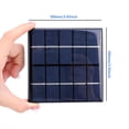 thumbnail image 1 of Panel Solar resistente al agua, célula Solar de alta eficiencia para batería de 9-12V/3,7 V, 5W, 12V, 5W, 3W, 2V, 1 of 7