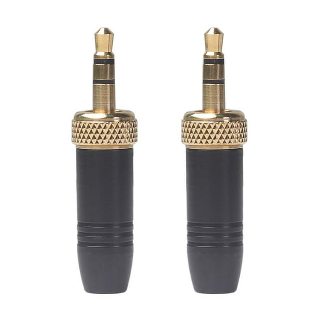 Microphone Lavalier à Revers Prise Audio 3,5 mm avec Câble Filetage Interne M6