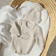 thumbnail image 6 of Ylsteed Newborn Photography Outfits Sweater Romper and Hat Baby Girl Boy Long Sleeve Knitted Sweatshirt Pullover Tops Fall Winter Clothes Jumpsuits Infant leisure Outfits, 6 of 9